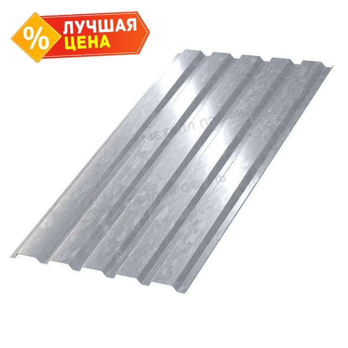 Профлист Металл Профиль МП-35 0,6 Цинк Бесцветный