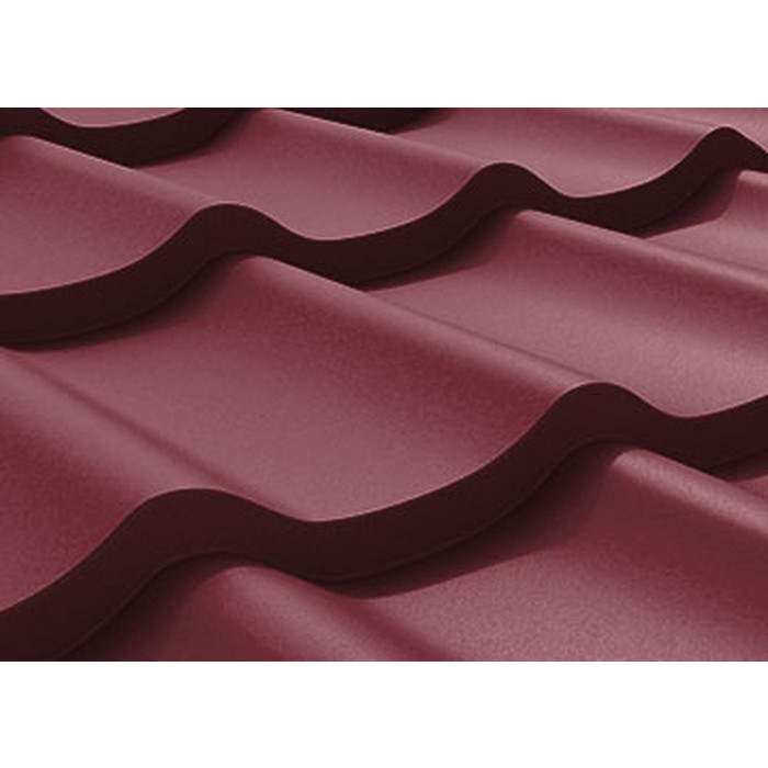 Металлочерепица Stynergy СуперМонтеррей Стальной Бархат (0.5) RAL 3005