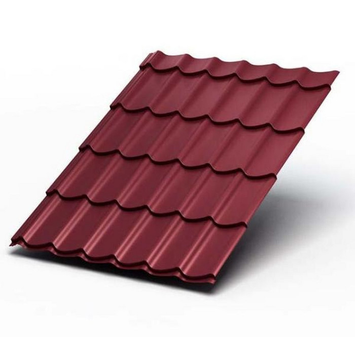 Металлочерепица Stynergy СуперМонтеррей Стальной Кашемир (0.5) RAL 3005