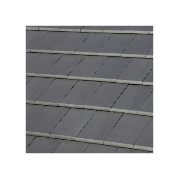 Керамическая черепица Flat 10, Natural Black, Tejas Borja
